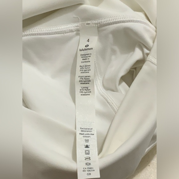 Lululemon Wunder Under High-Rise Tight 25" *Full-On Luxtreme
White - Picture 3 of 5